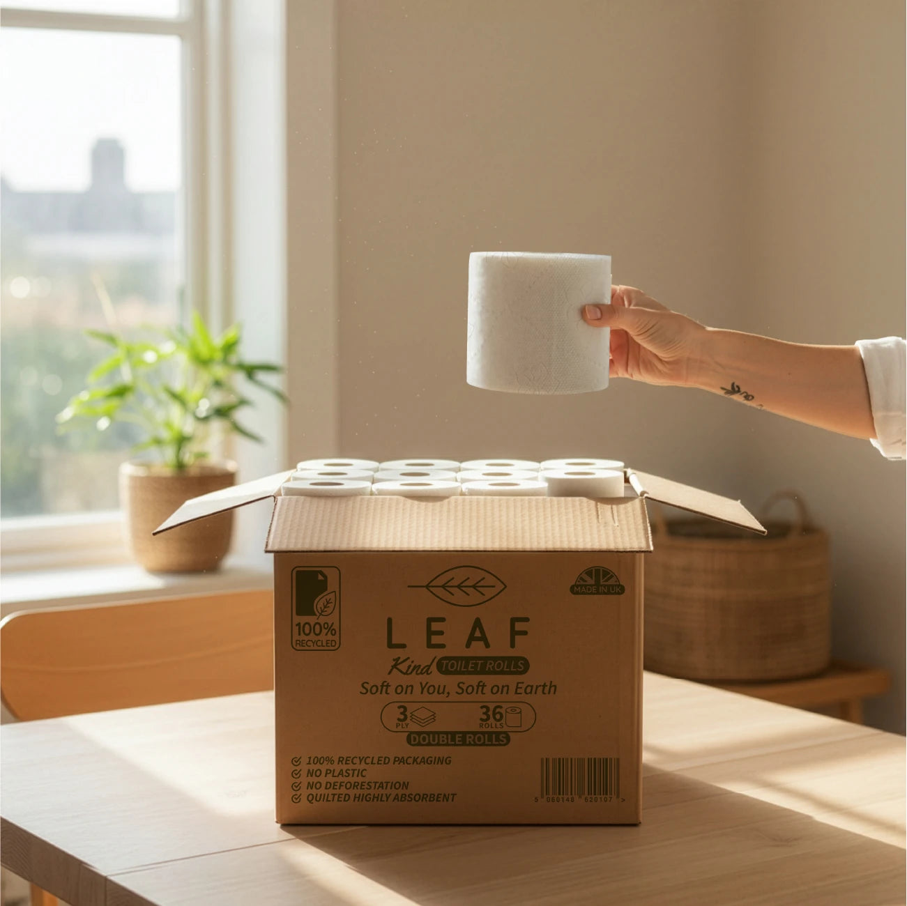 LEAF Kind Toilet Rolls