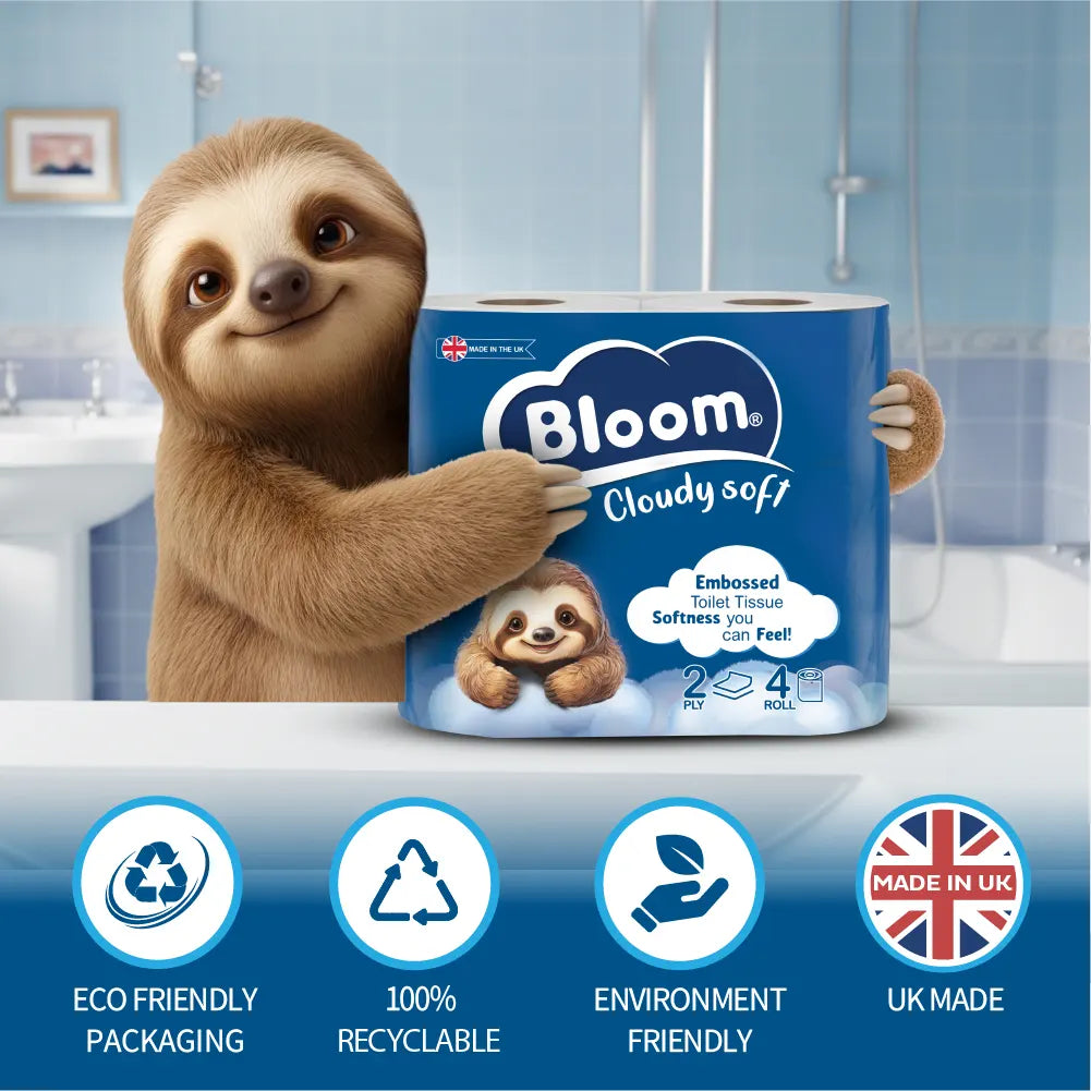 Bloom 2ply Toilet Tissue 160 rolls