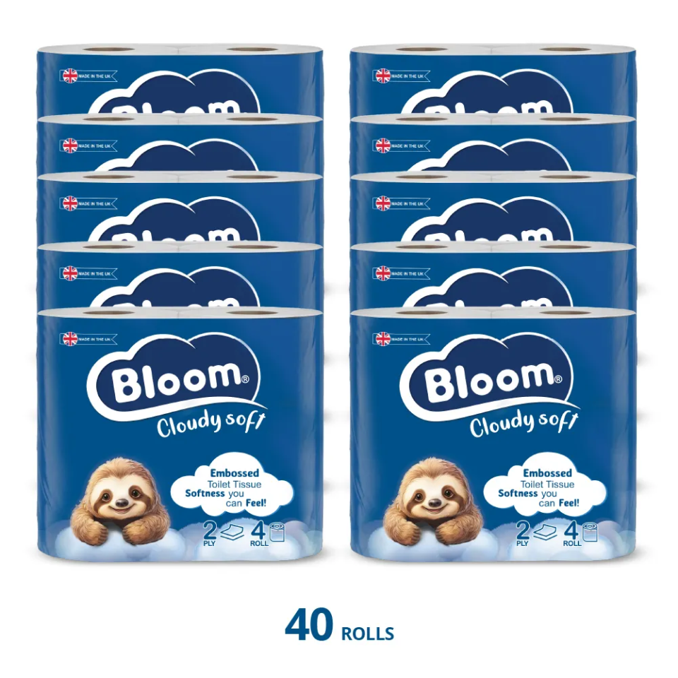 Bloom 2ply Toilet Tissue 40 rolls