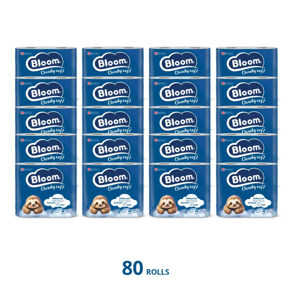 Bloom 2ply Toilet Tissue 40 rolls