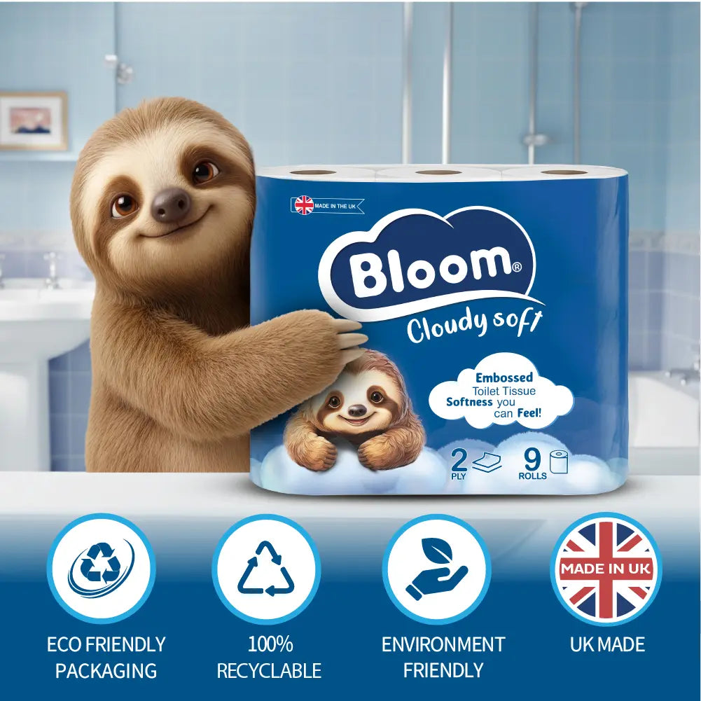 Bloom 2ply Toilet Tissue 45 Rolls