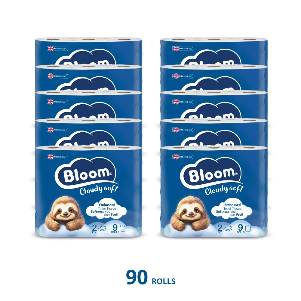 Bloom 2ply Toilet Tissue 90 rolls