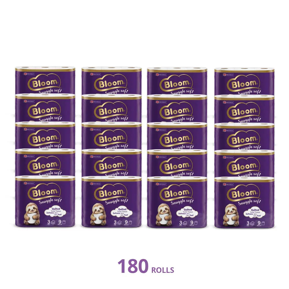 Bloom 3ply Toilet Tissue 90 rolls