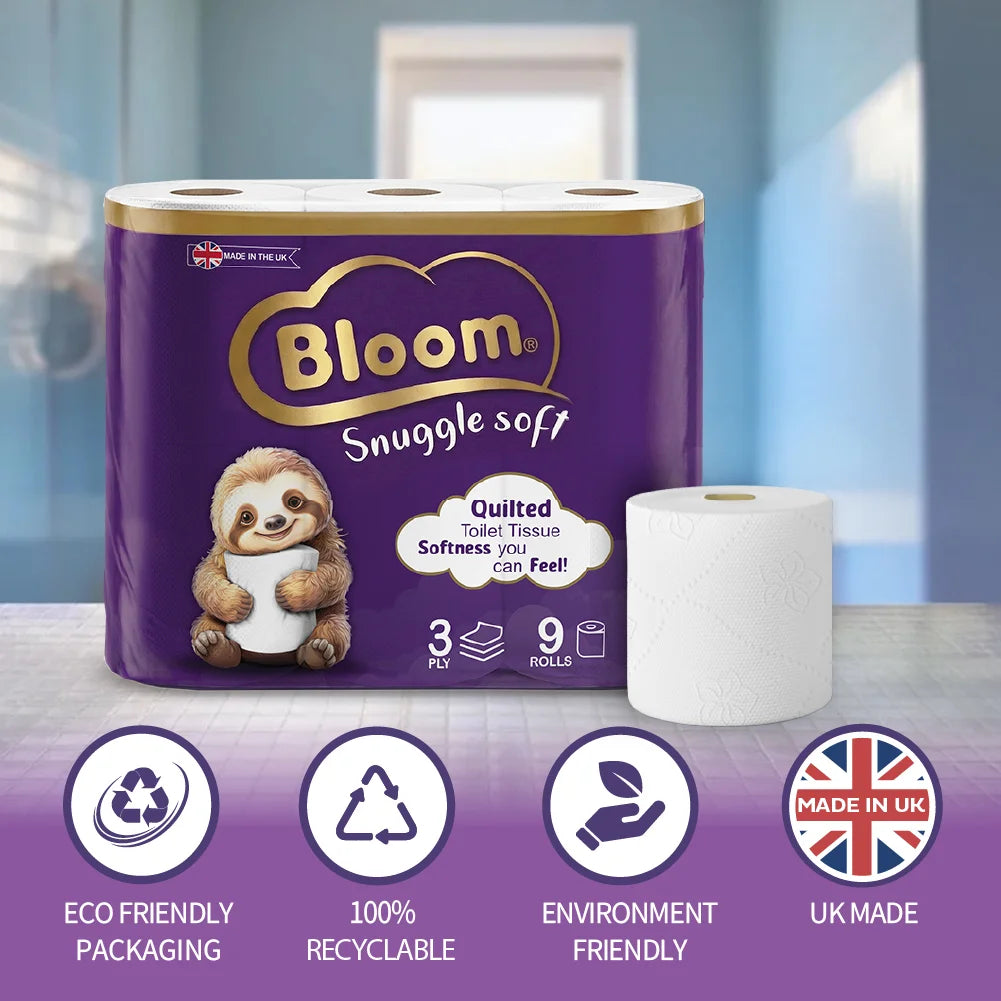 Bloom 3ply Toilet Tissue 180 rolls