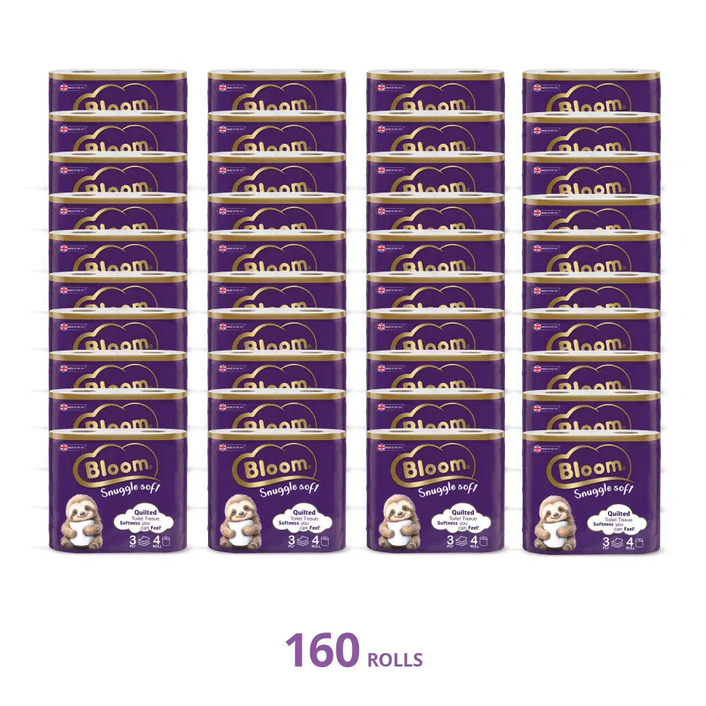 Bloom 3ply Toilet Tissue 80 rolls