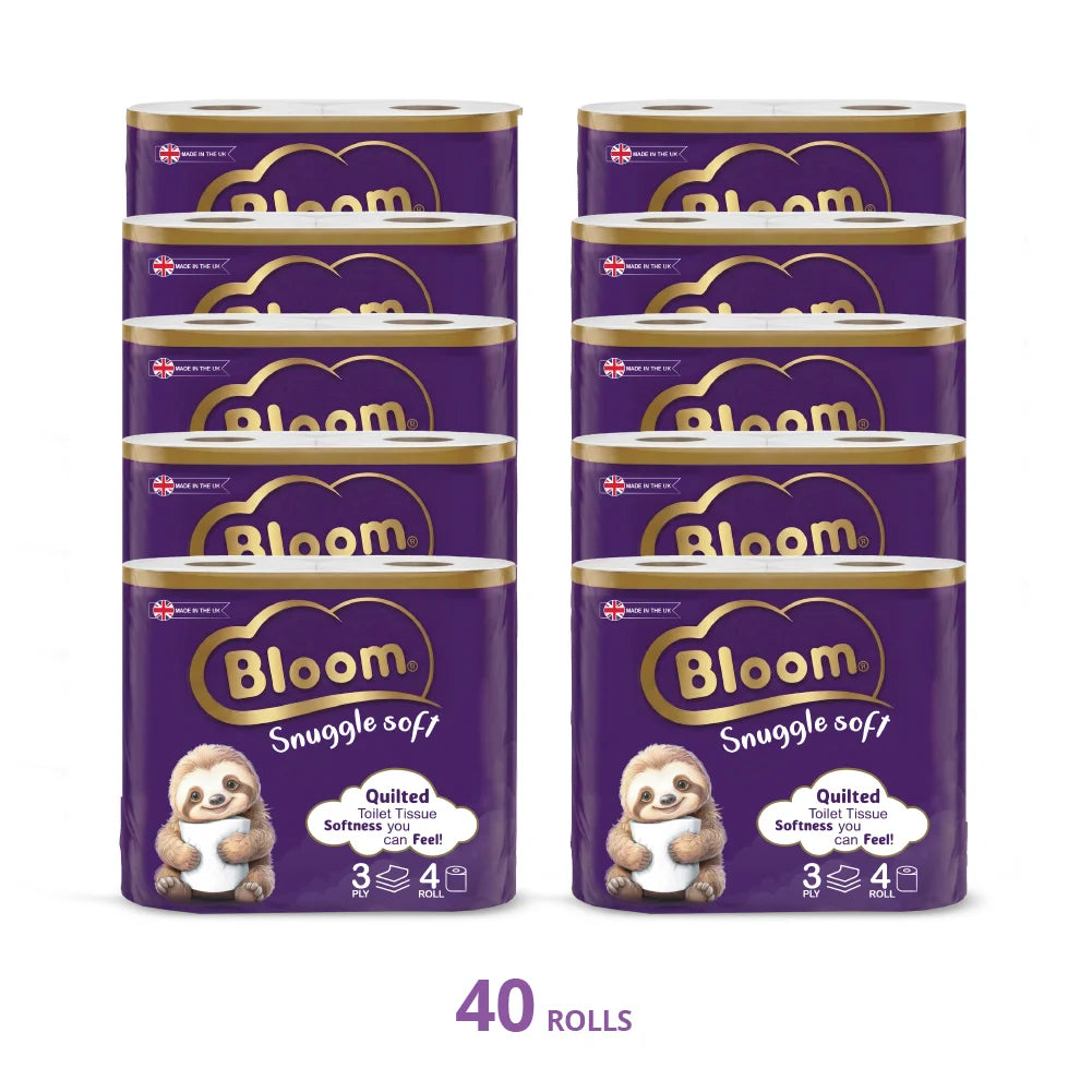 Bloom 3ply Toilet Tissue 80 rolls