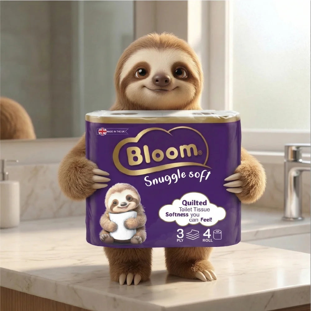 Bloom 3ply Toilet Tissue 40 rolls