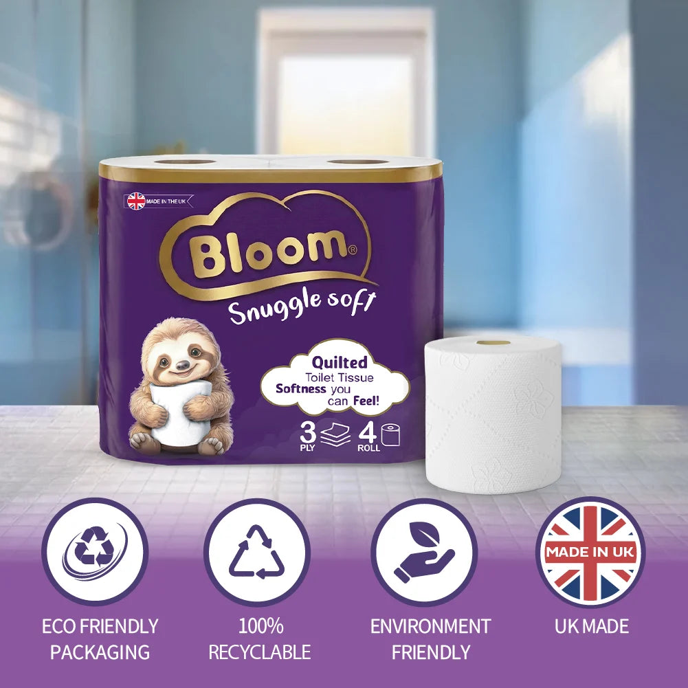 Bloom 3ply Toilet Tissue 40 rolls