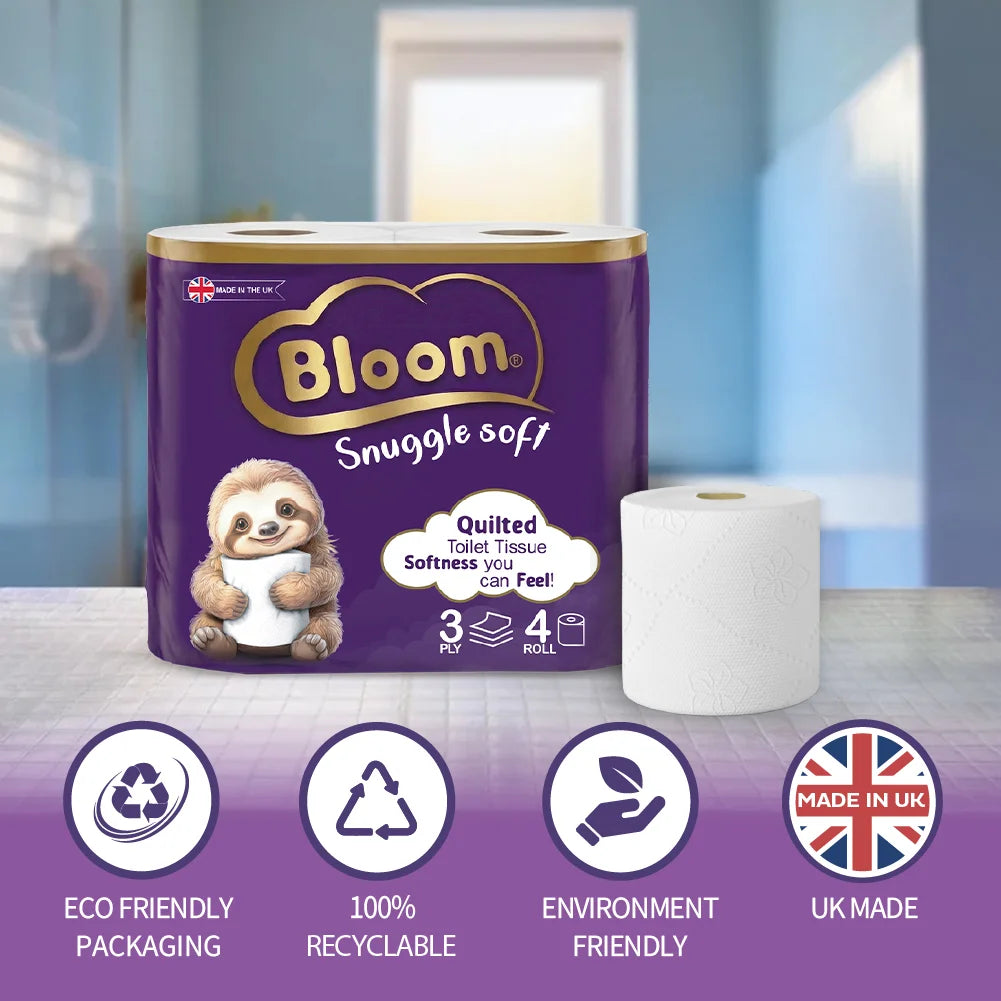 Bloom 3ply Toilet Tissue 80 rolls