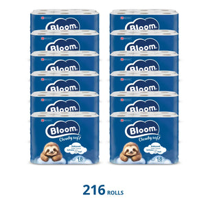 Bloom 2ply Toilet Tissue 216 rolls
