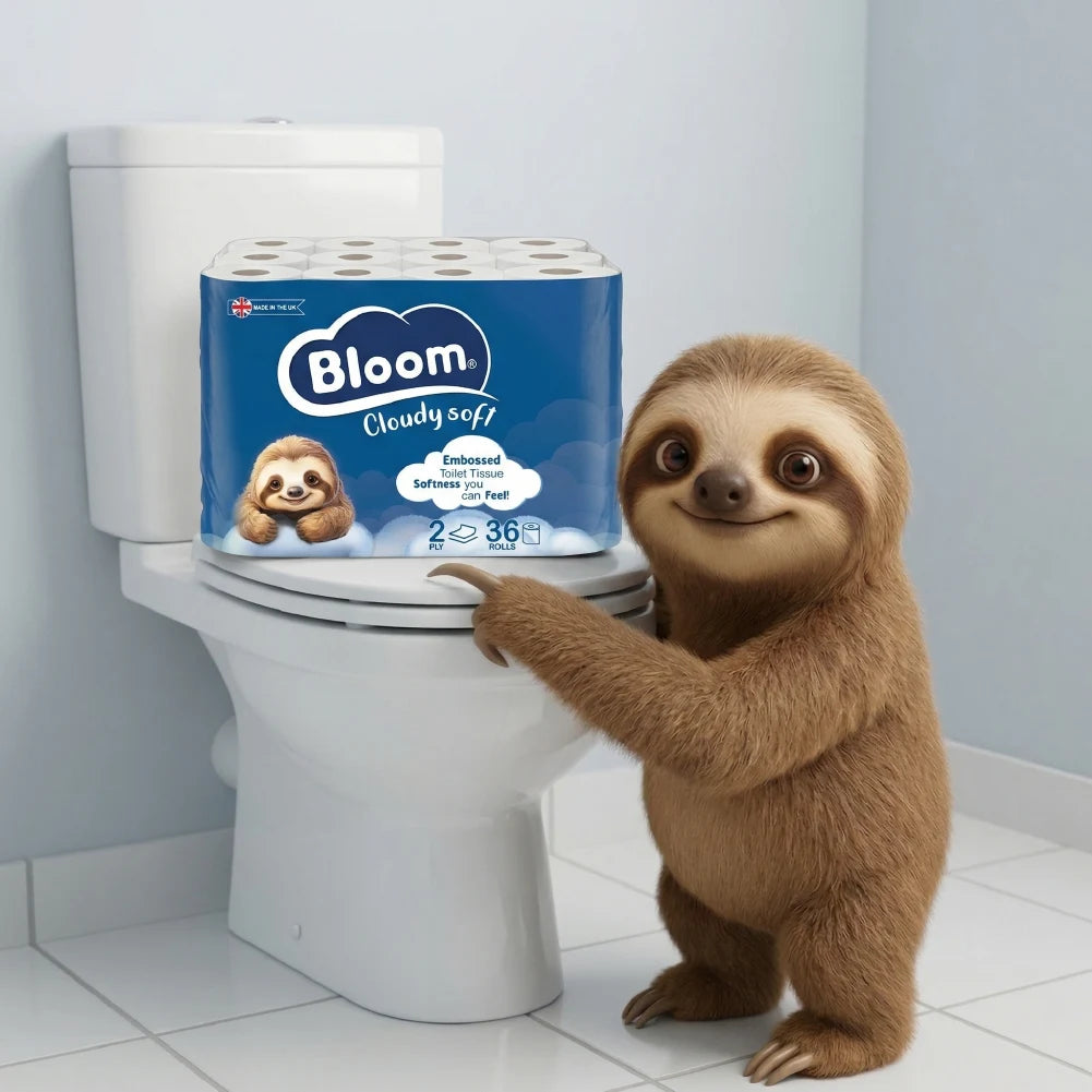 Bloom 2ply Toilet Tissue 36 rolls