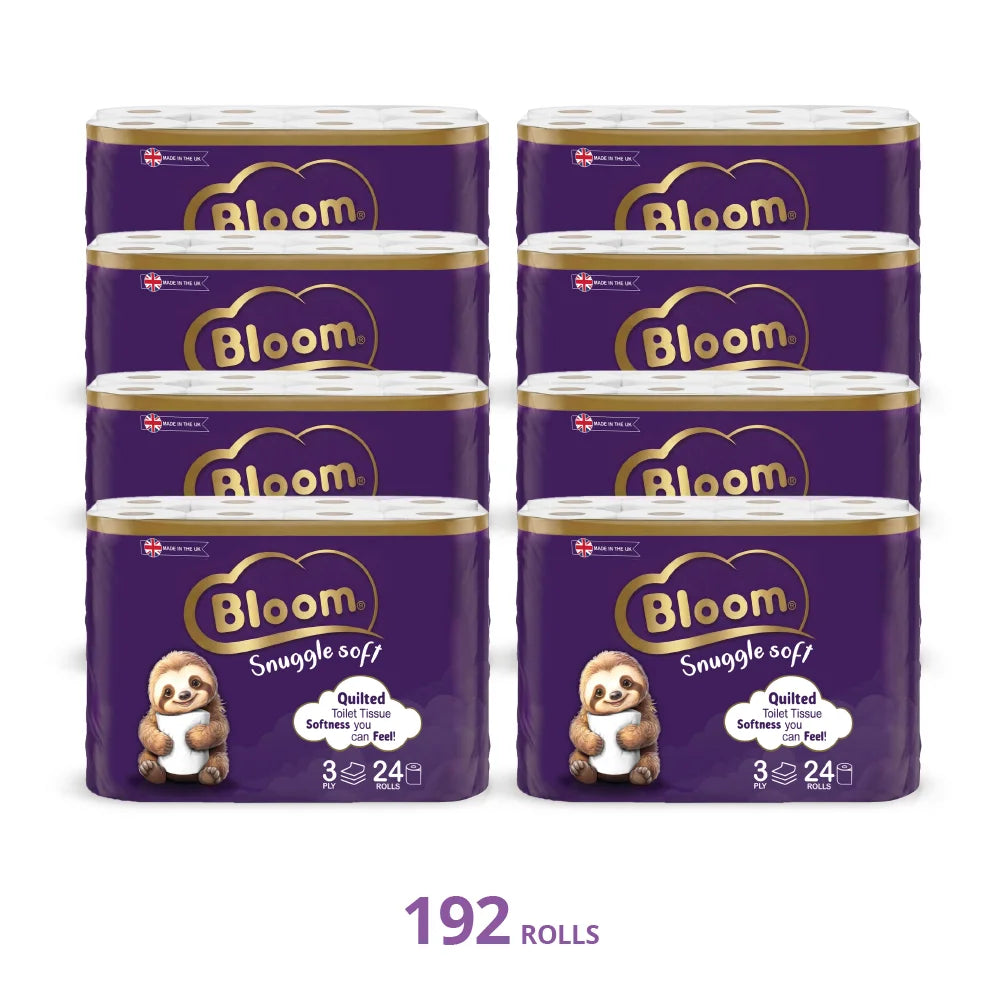 Bloom 3ply Toilet Tissue 96 rolls