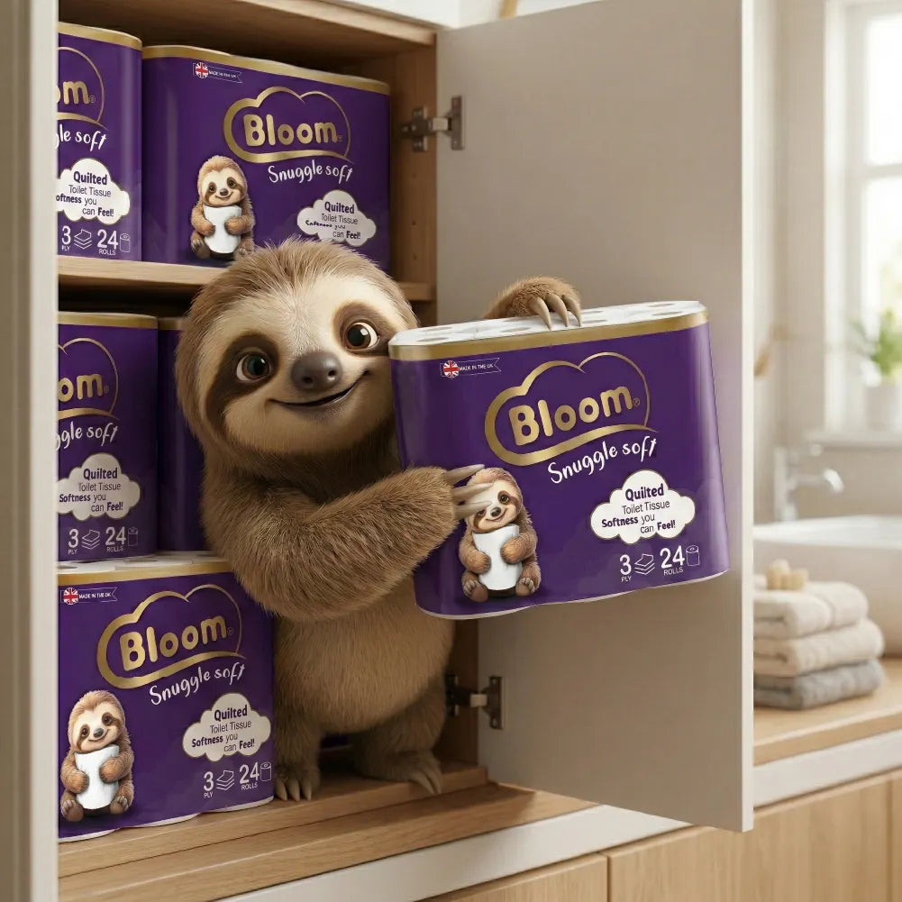 Bloom 3ply Toilet Tissue 48 rolls