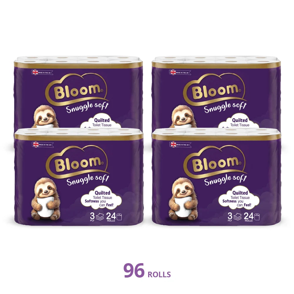 Bloom 3ply Toilet Tissue 48 rolls