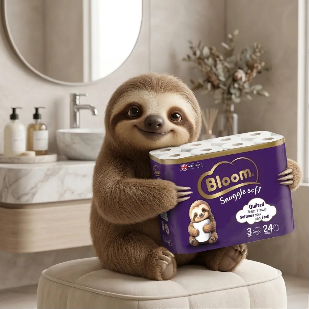 Bloom 3ply Toilet Tissue 96 rolls