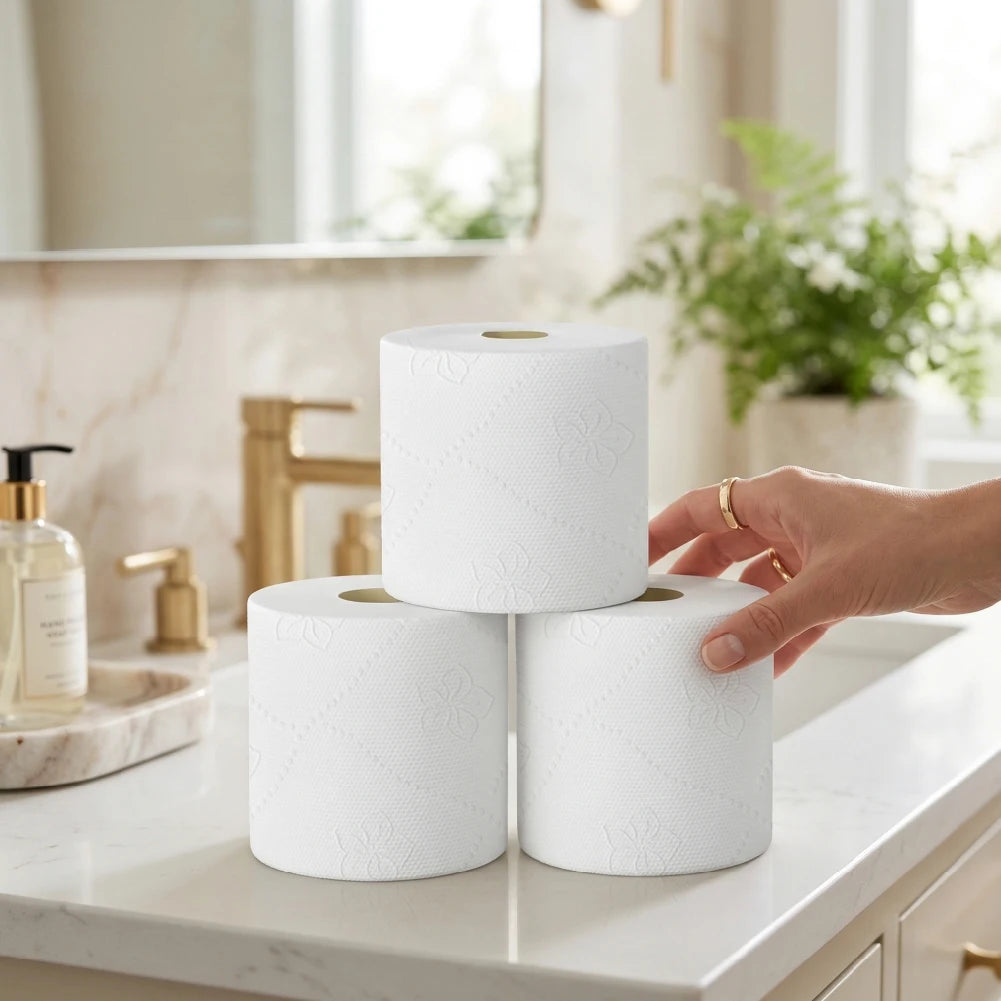 Bloom 3ply Toilet Tissue 96 rolls