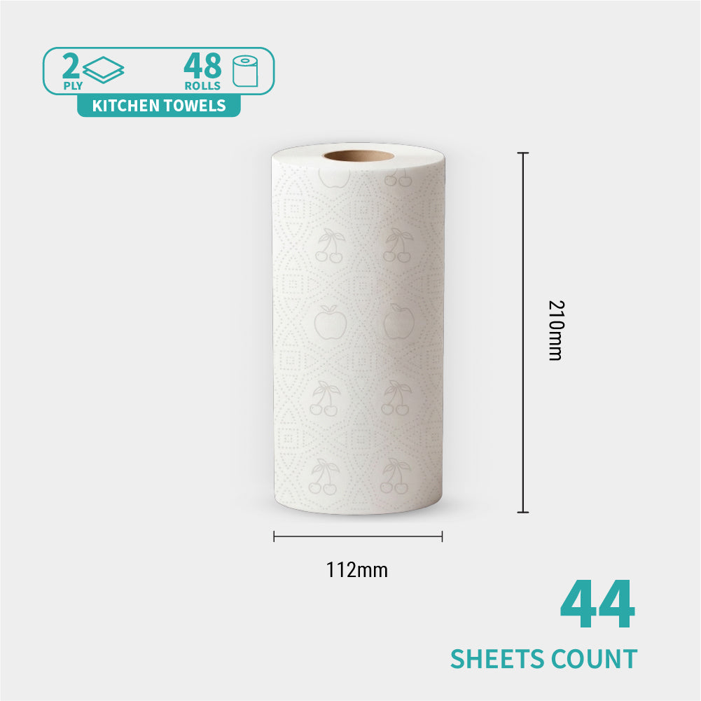 Bloom 2ply Kitchen Towel 48 rolls