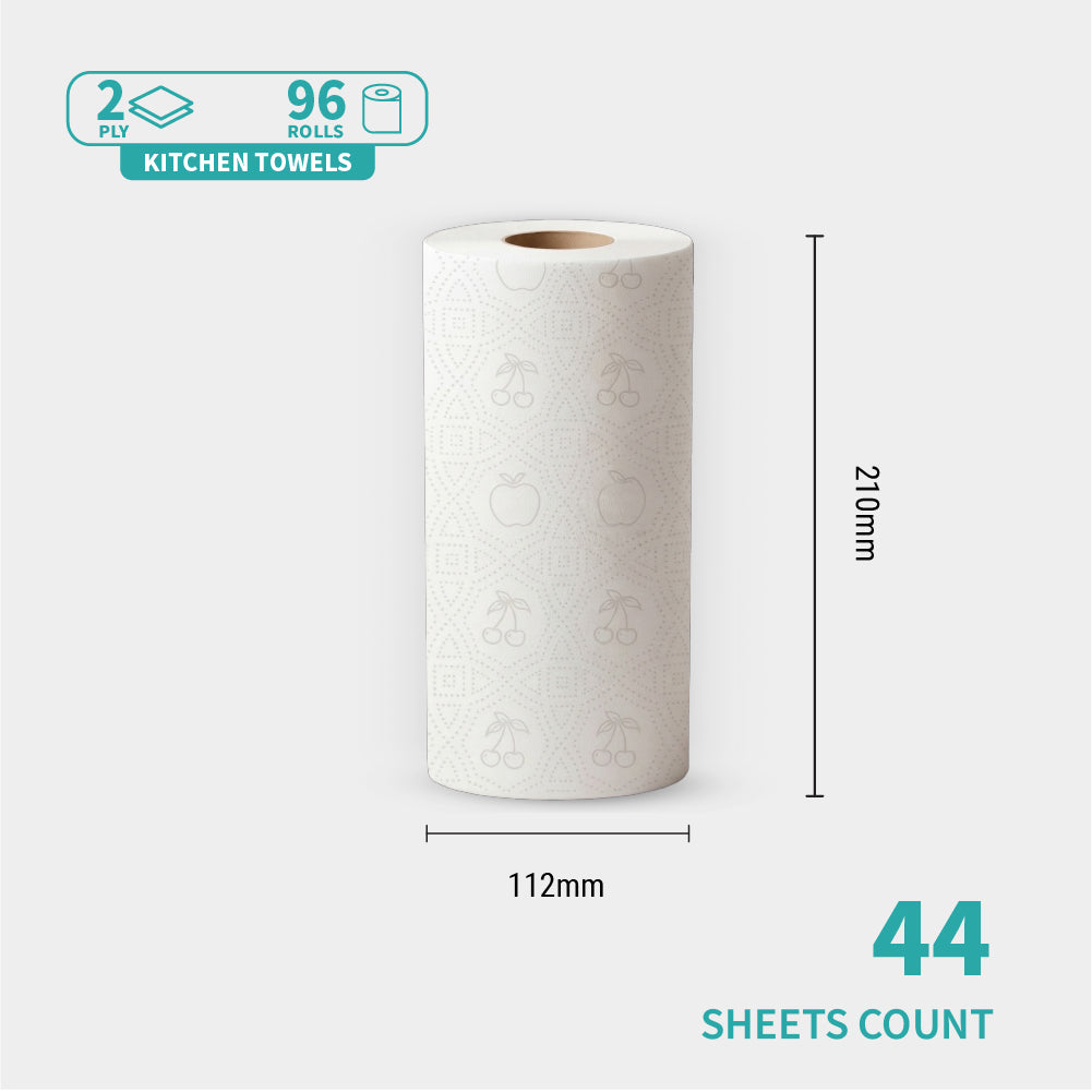 Bloom 2ply Kitchen Towel 96 rolls