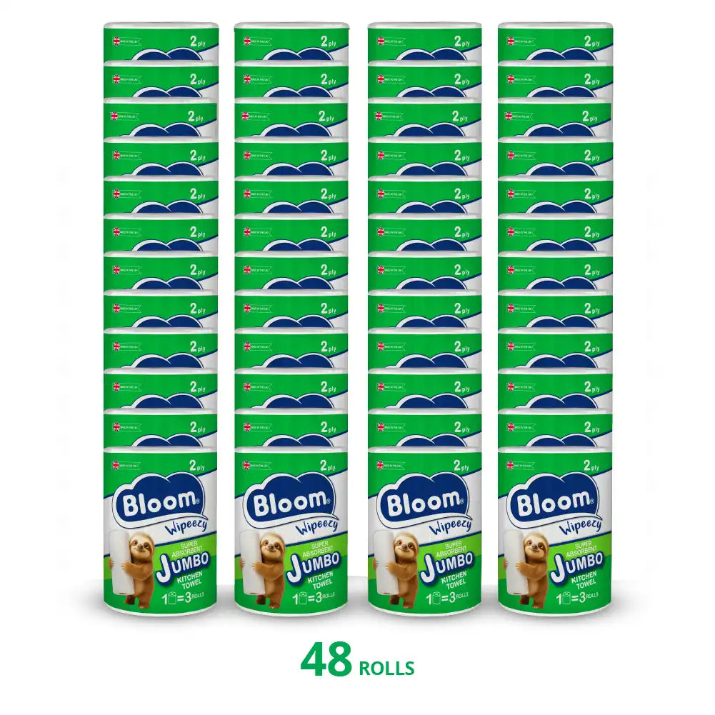 Bloom 2ply Kitchen Towel 24 Jumbo Roll