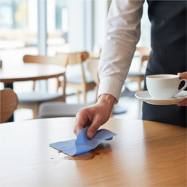 Swift Centrefeed Blue 150m Flat sheet