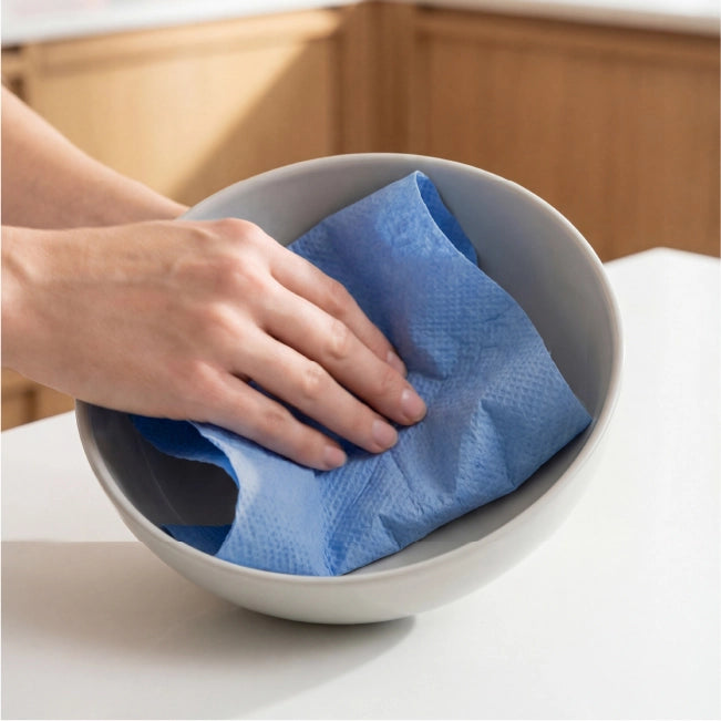 Swift Centrefeed Blue Embossed