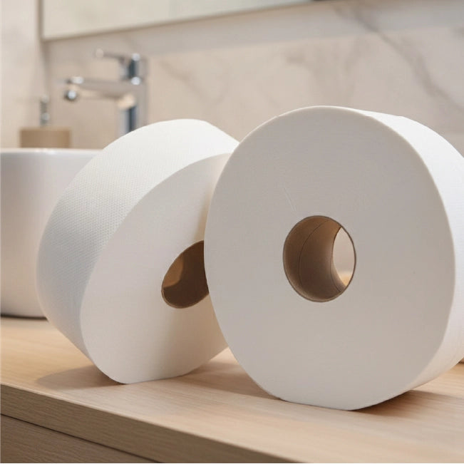 Swift Jumbo Toilet Rolls Embossed
