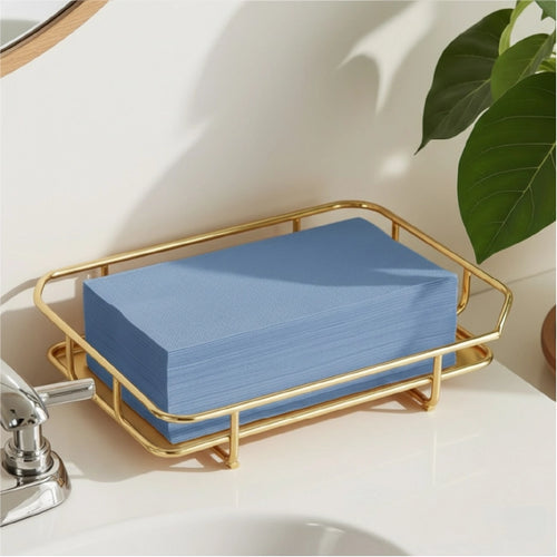 C-fold paper towel blue