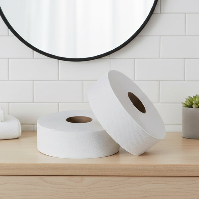 Velor Jumbo Toilet Rolls