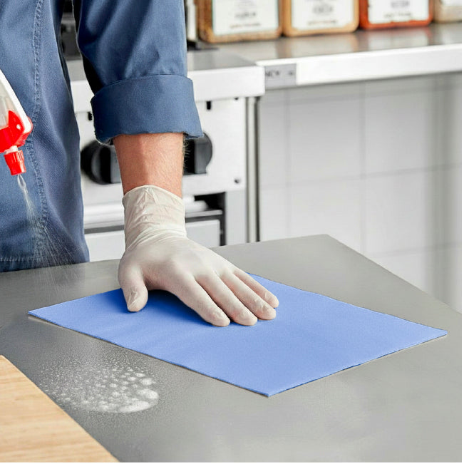 Velor Wiper Rolls Blue Sheet