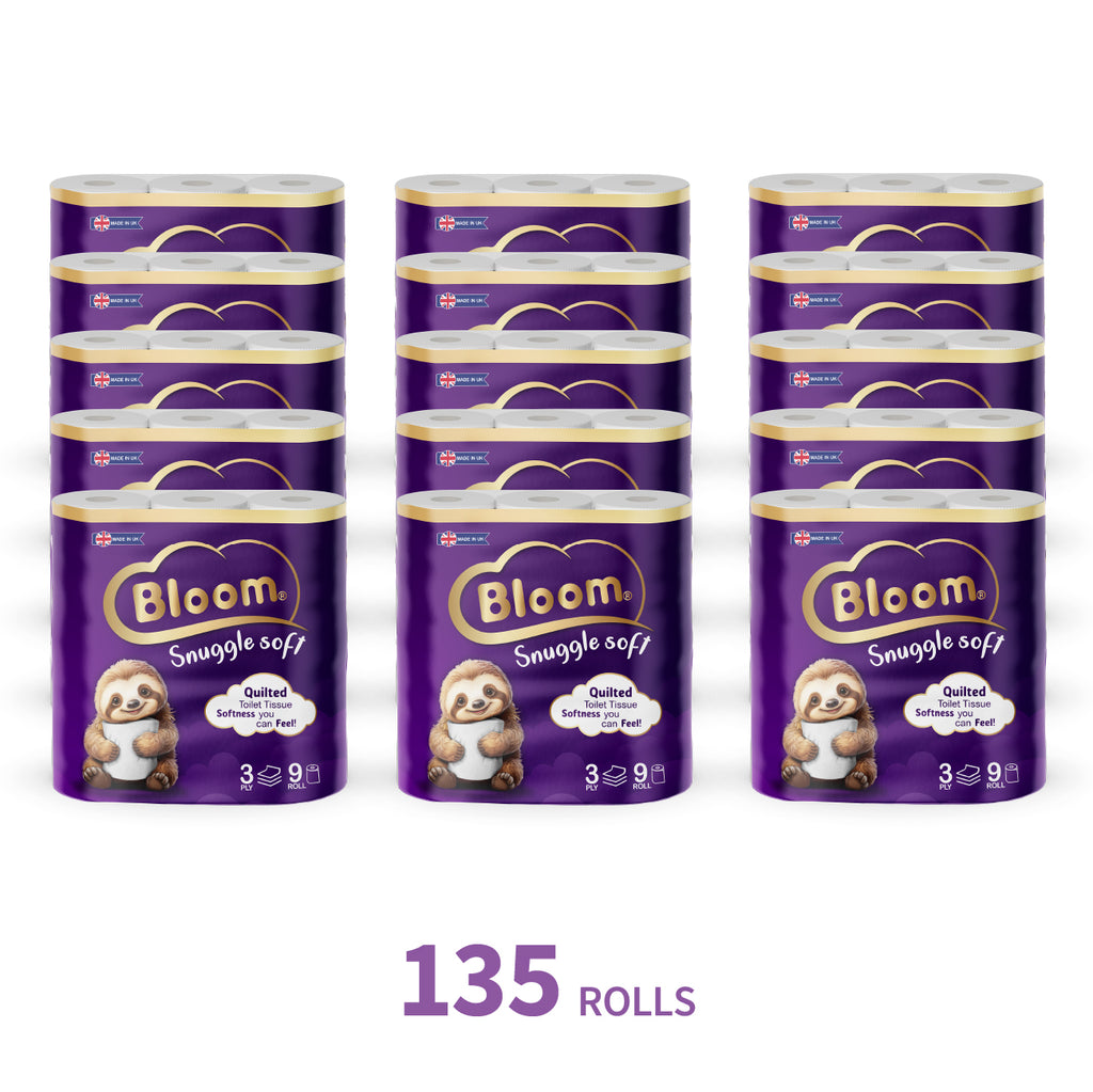 Bloom 3Ply Toilet Rolls