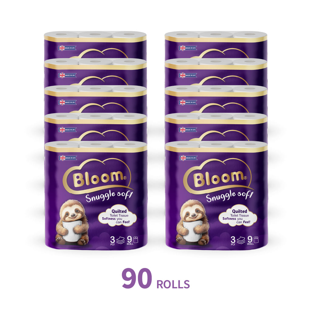 Bloom 3Ply Toilet Rolls