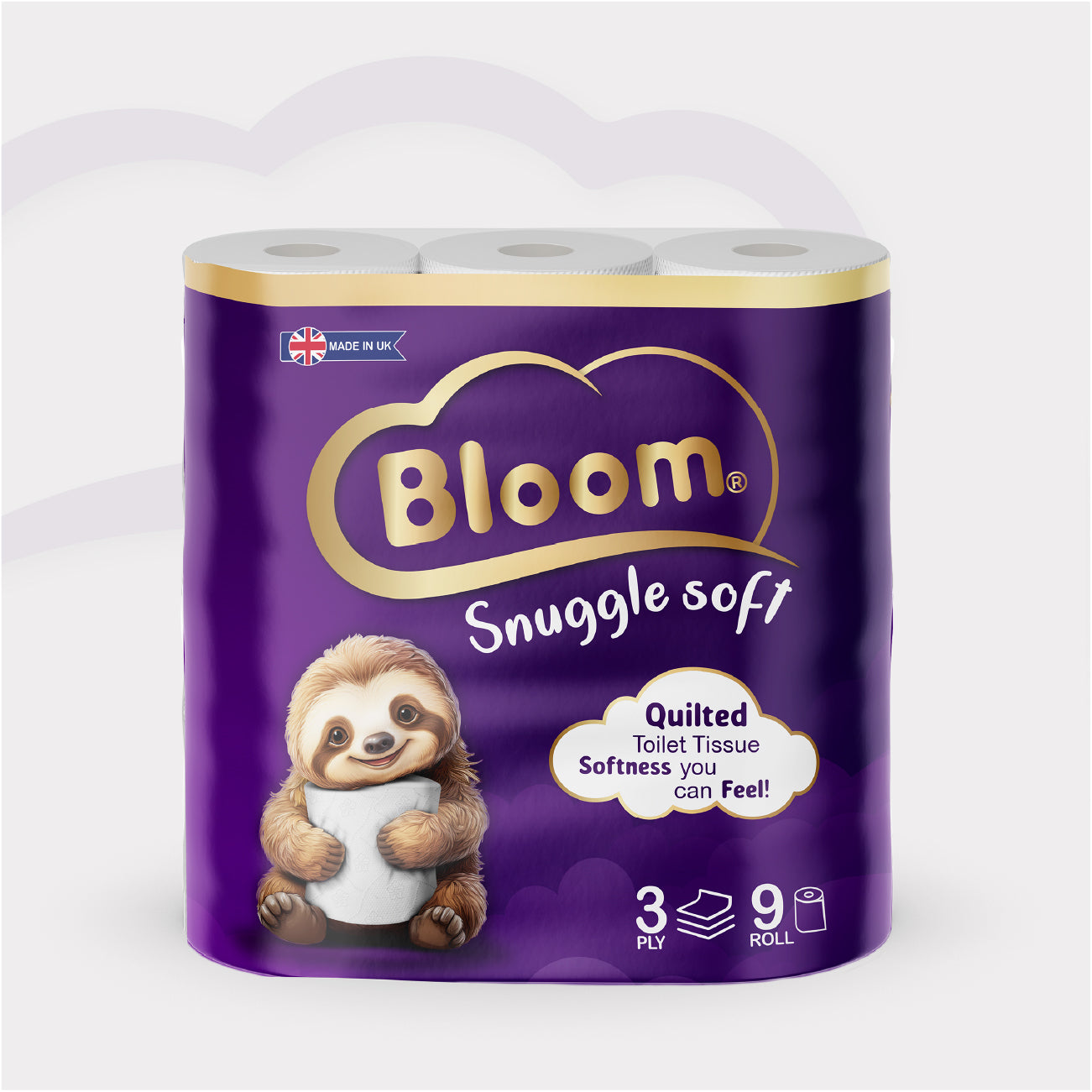 Bloom 3Ply Toilet Rolls