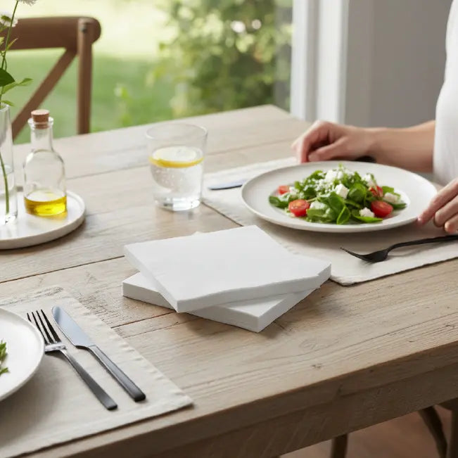 30cm Serviettes 1ply 4 Fold | 1 Napkin Box in UK