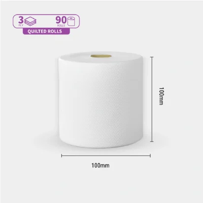 Bloom 3Ply Toilet Rolls - 90 Rolls - Image 4