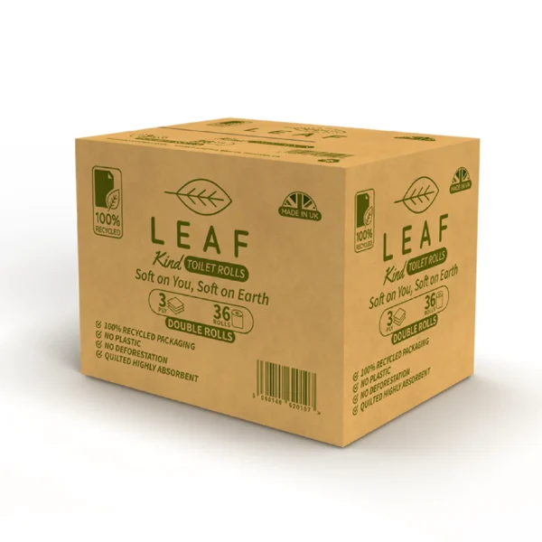 LEAF Kind Premium 3ply Toilet Rolls - Image 3