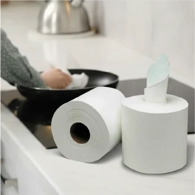 Swift Centrefeed White Embossed - 24 Rolls