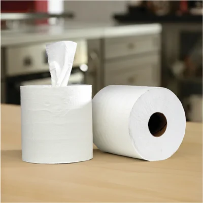 Swift Centrefeed White Embossed - 6 Rolls