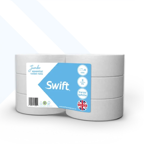 Swift Jumbo Toilet Rolls Embossed - Image 3