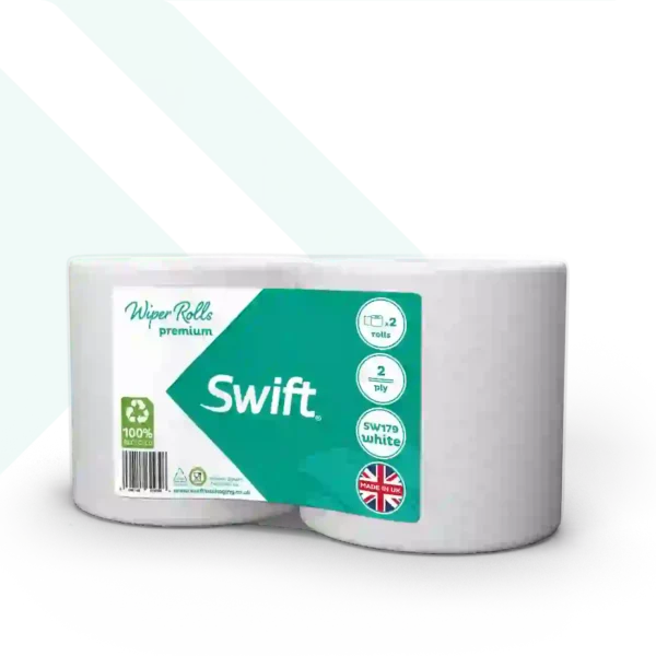 Swift Wiper Rolls White Flat-sheet - Image 3