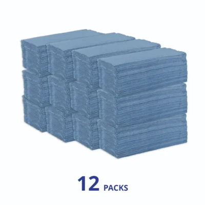 Swift C-Fold Paper Towel Blue - 1 Box