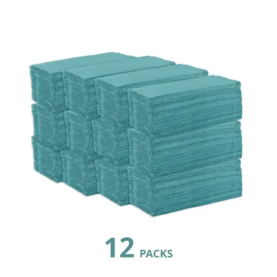 Swift C-Fold Paper Towel Green - 1 Box